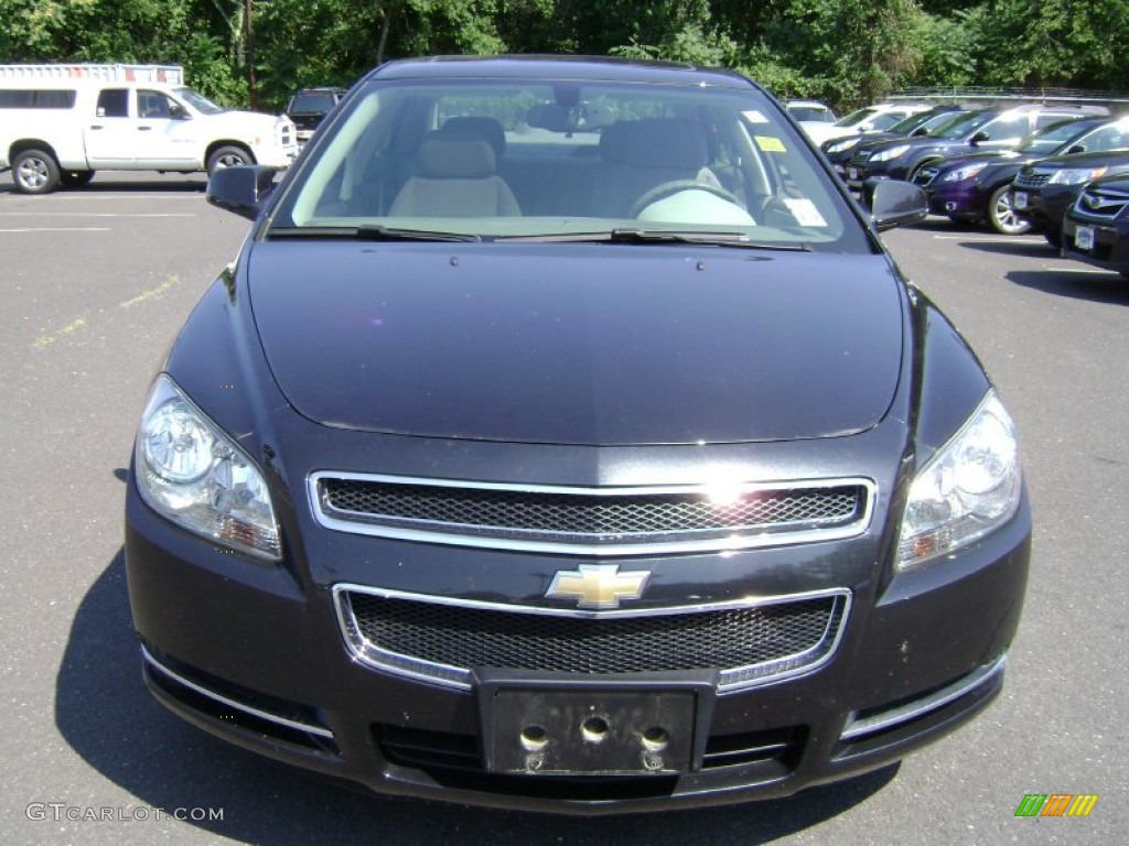 2008 Malibu LT Sedan - Black Granite Metallic / Titanium Gray photo #2
