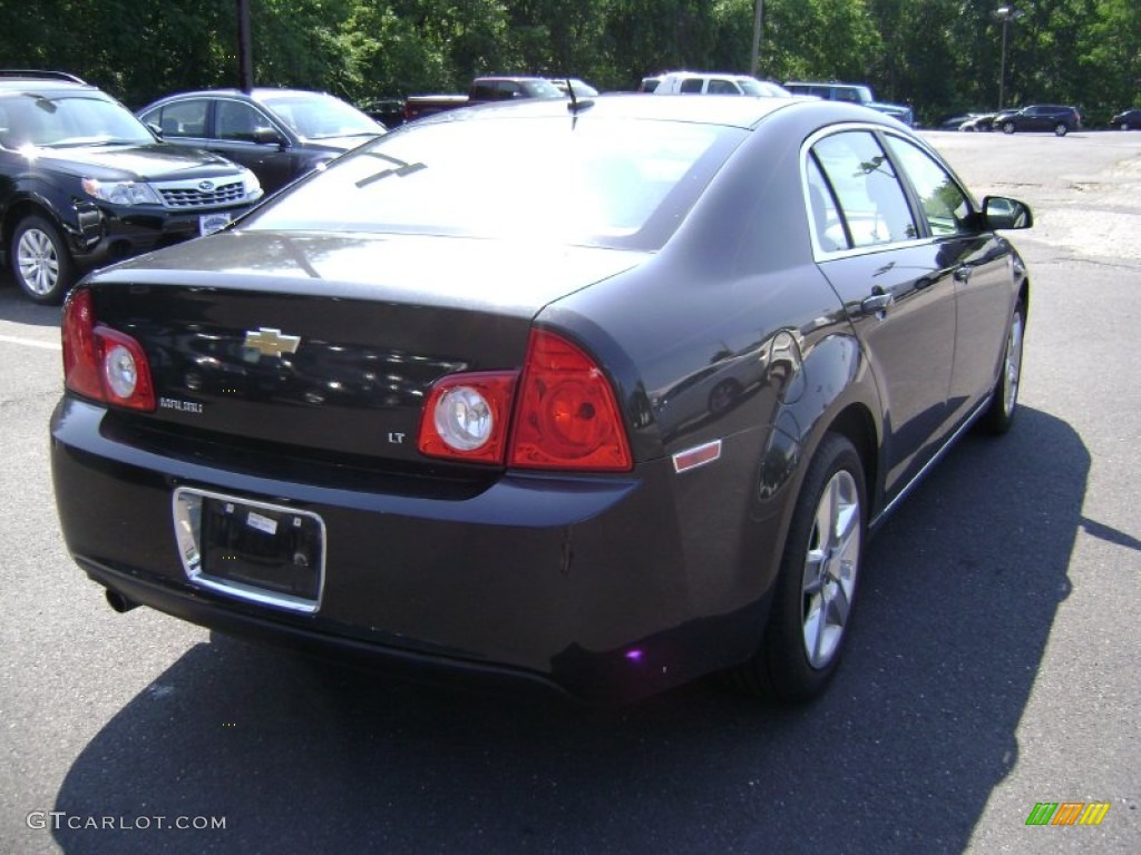 2008 Malibu LT Sedan - Black Granite Metallic / Titanium Gray photo #4