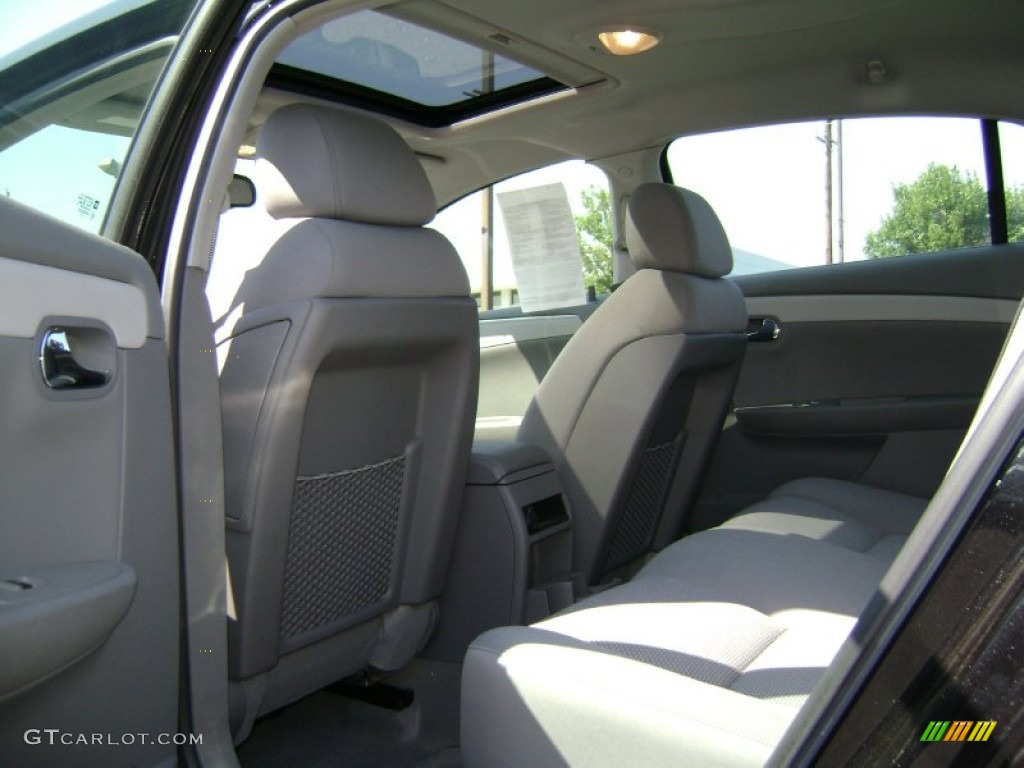 2008 Malibu LT Sedan - Black Granite Metallic / Titanium Gray photo #11