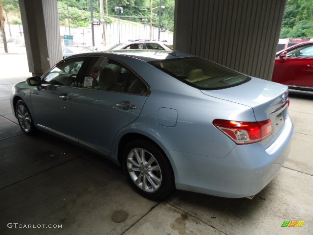 2012 ES 350 - Cerulean Blue Metallic / Parchment photo #2