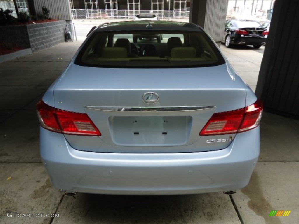 2012 ES 350 - Cerulean Blue Metallic / Parchment photo #3