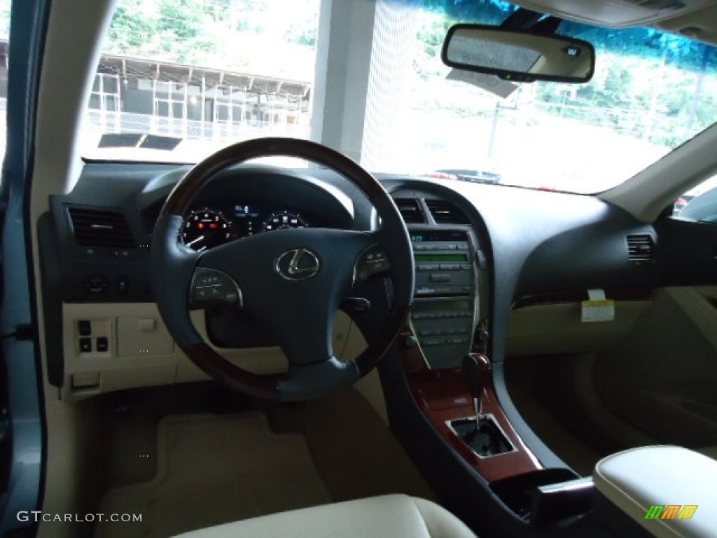 2012 ES 350 - Cerulean Blue Metallic / Parchment photo #11