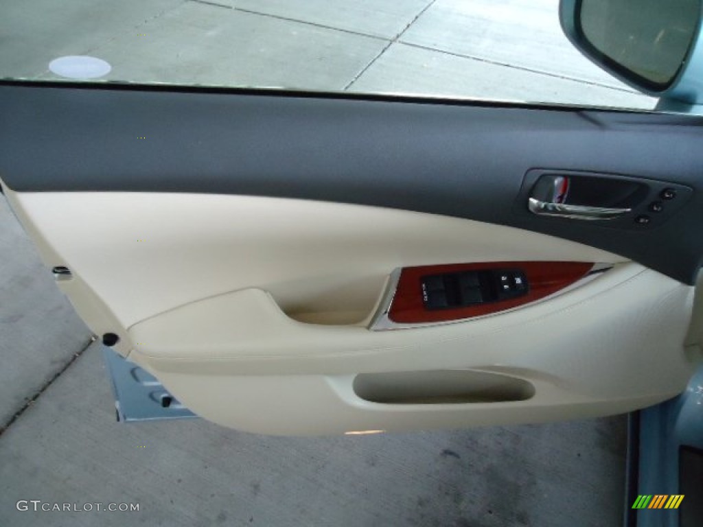 2012 ES 350 - Cerulean Blue Metallic / Parchment photo #13