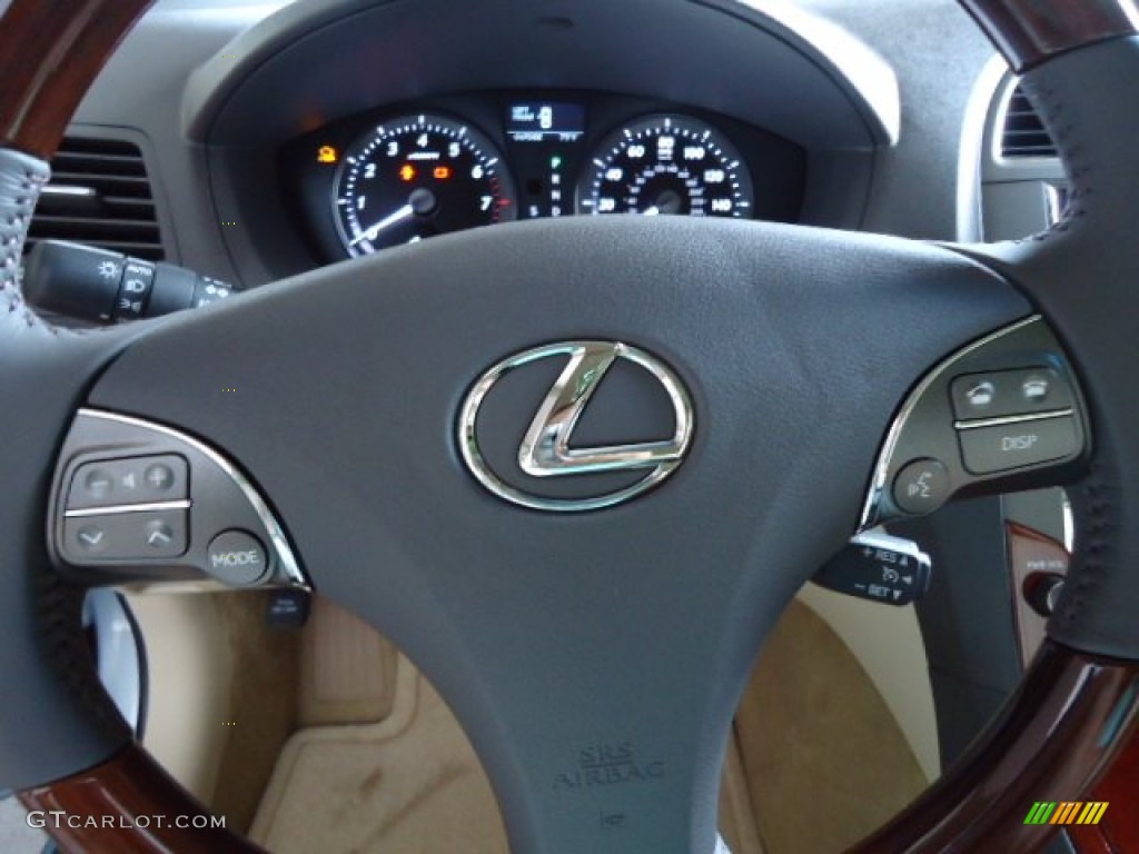 2012 ES 350 - Cerulean Blue Metallic / Parchment photo #18