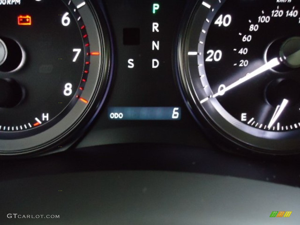 2012 ES 350 - Cerulean Blue Metallic / Parchment photo #20