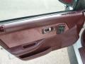 Red 1990 Honda Civic EX Sedan Door Panel