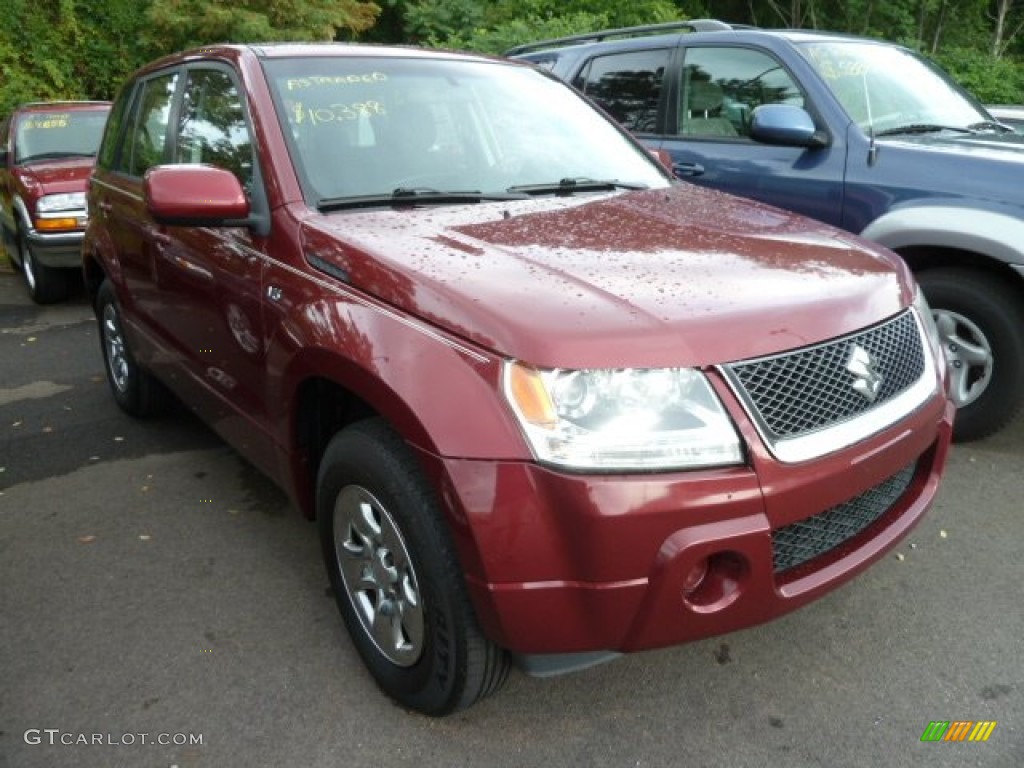 2008 XL7 AWD - Cranberry Red Metallic / Grey photo #1