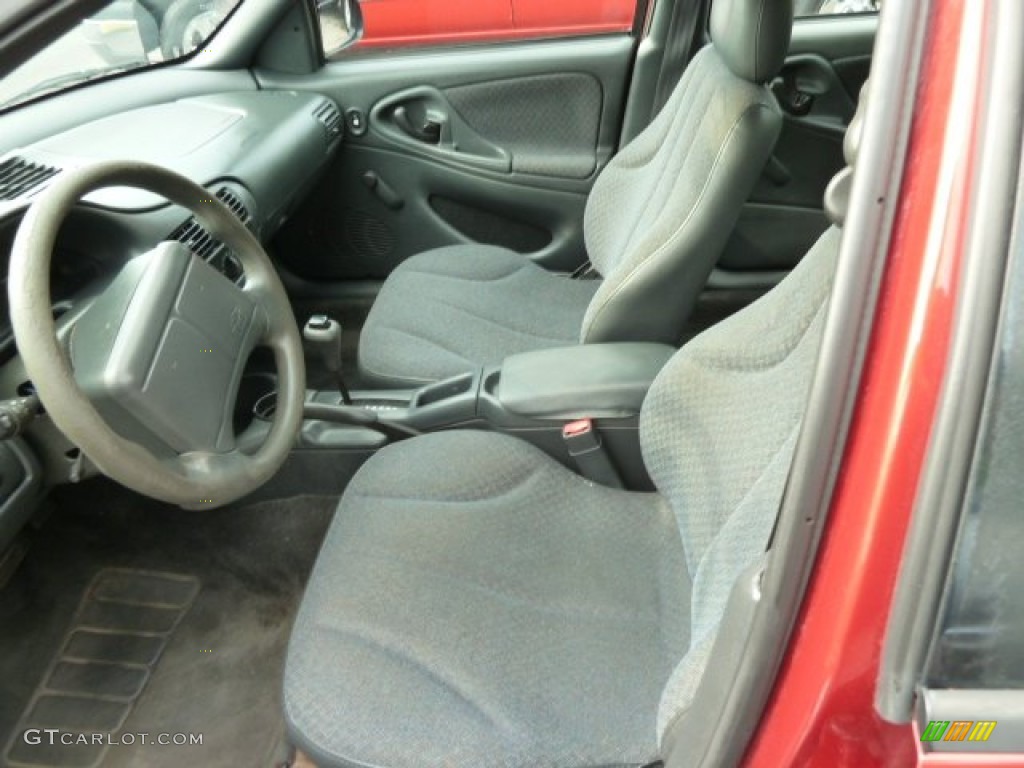 Graphite Interior 1998 Chevrolet Cavalier Sedan Photo #67697110