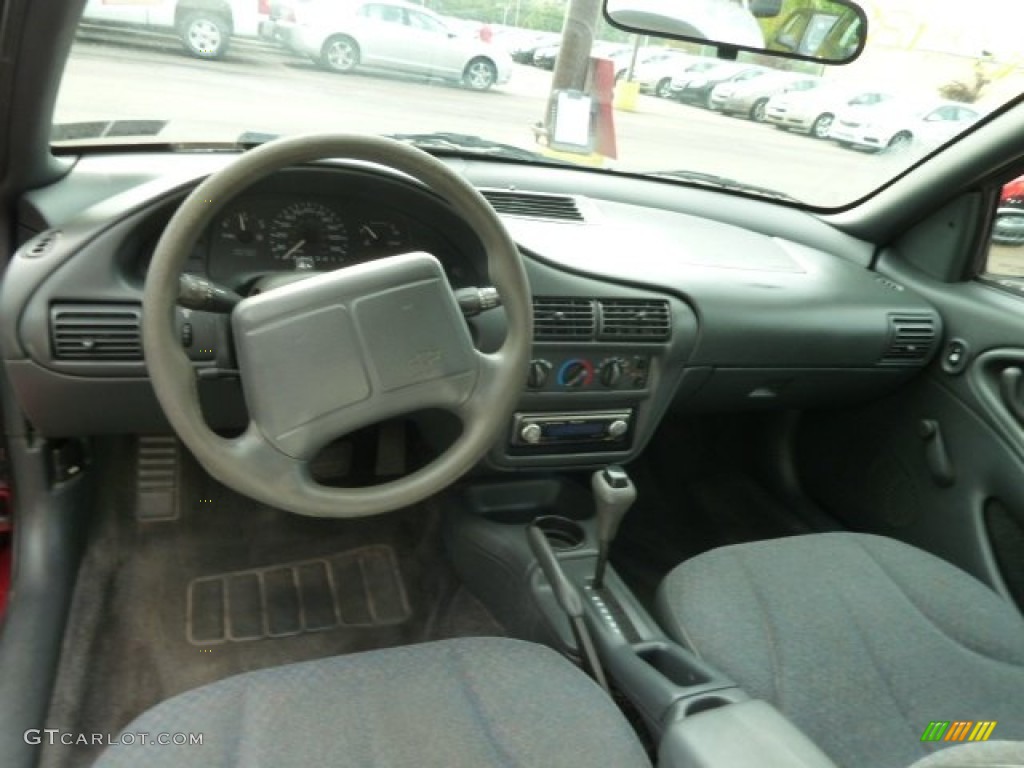 1998 Chevrolet Cavalier Sedan Graphite Dashboard Photo #67697128