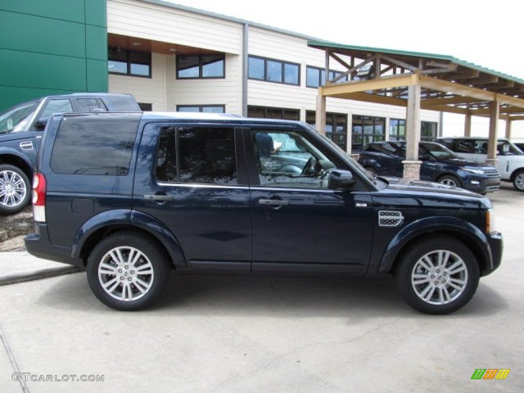 2012 LR4 HSE - Buckingham Blue Metallic / Almond/Arabica photo #10