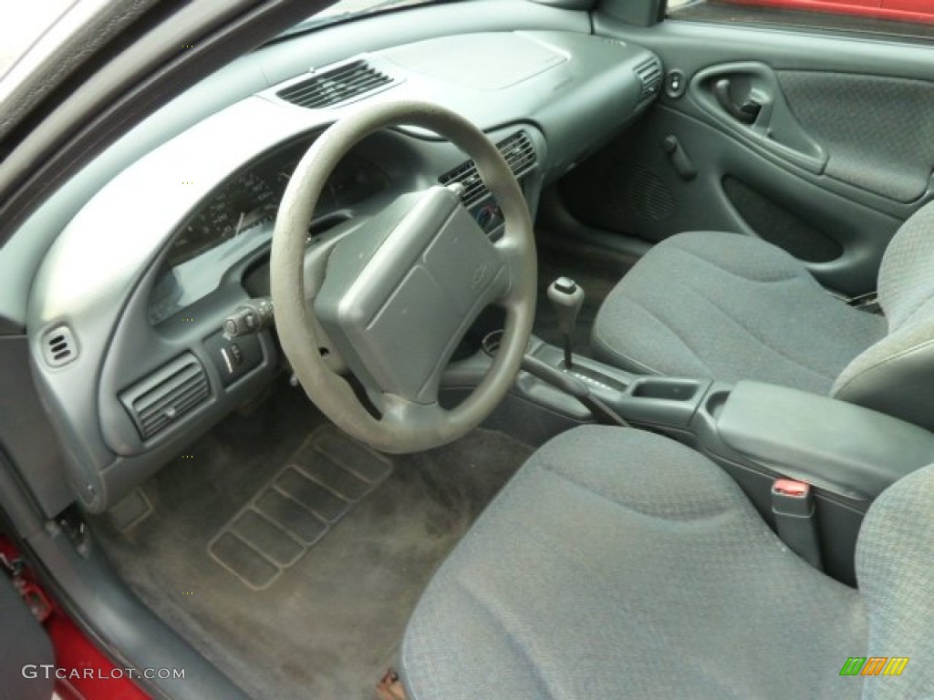 Graphite Interior 1998 Chevrolet Cavalier Sedan Photo #67697146