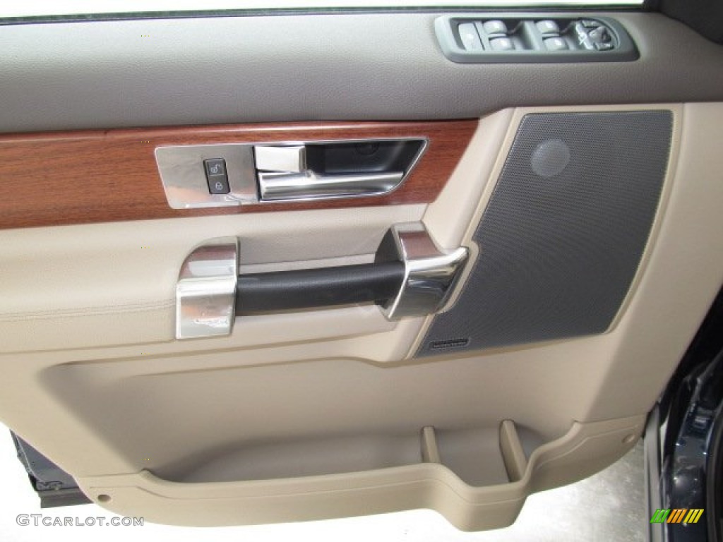 2012 LR4 HSE - Buckingham Blue Metallic / Almond/Arabica photo #14