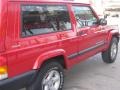 2000 Flame Red Jeep Cherokee Sport 4x4  photo #24