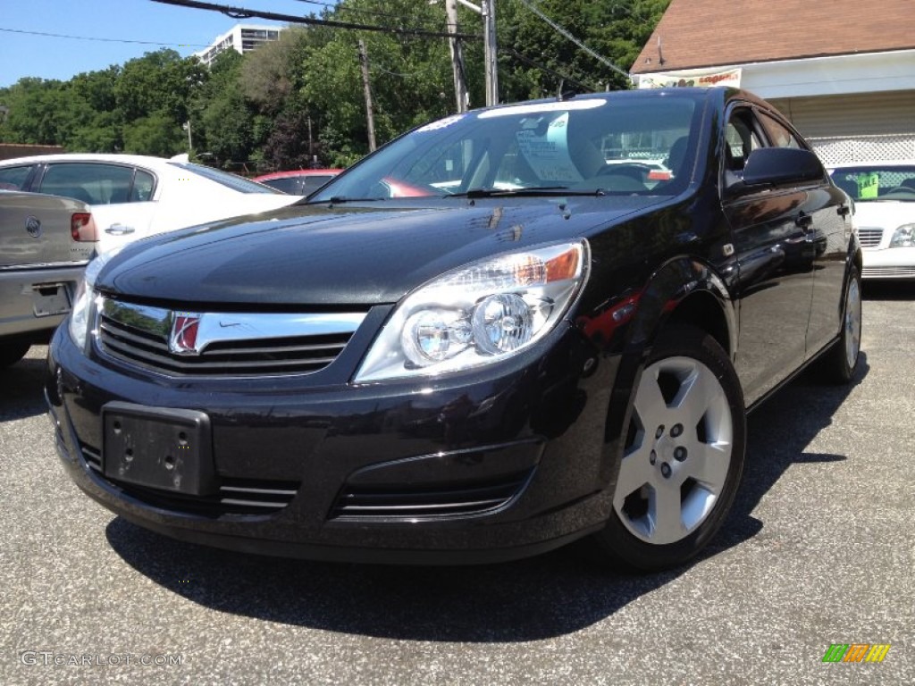 2009 Aura XE - Carbon Flash Metallic / Gray photo #1