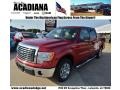 2010 Red Candy Metallic Ford F150 XLT SuperCrew  photo #1