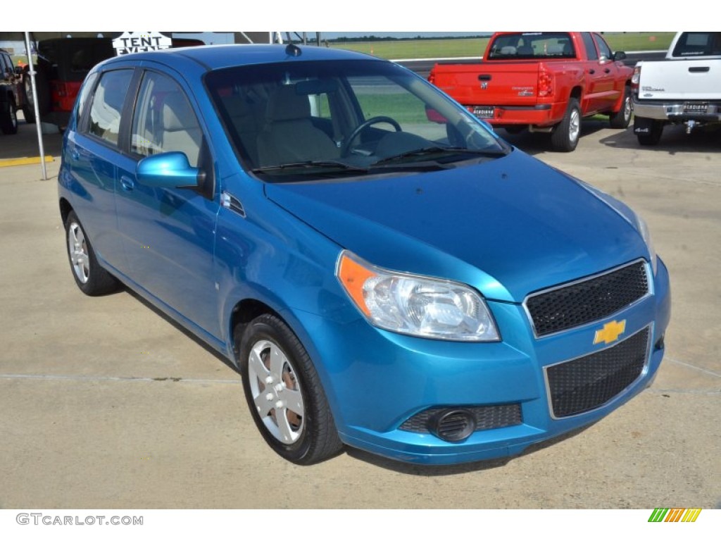 Tahiti Green 2009 Chevrolet Aveo Aveo5 LT Exterior Photo #67699114