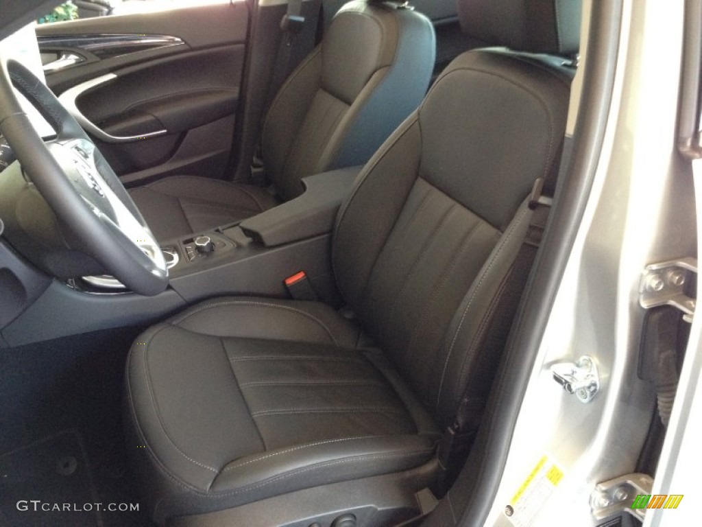 Ebony Interior 2011 Buick Regal CXL Turbo Photo #67699117