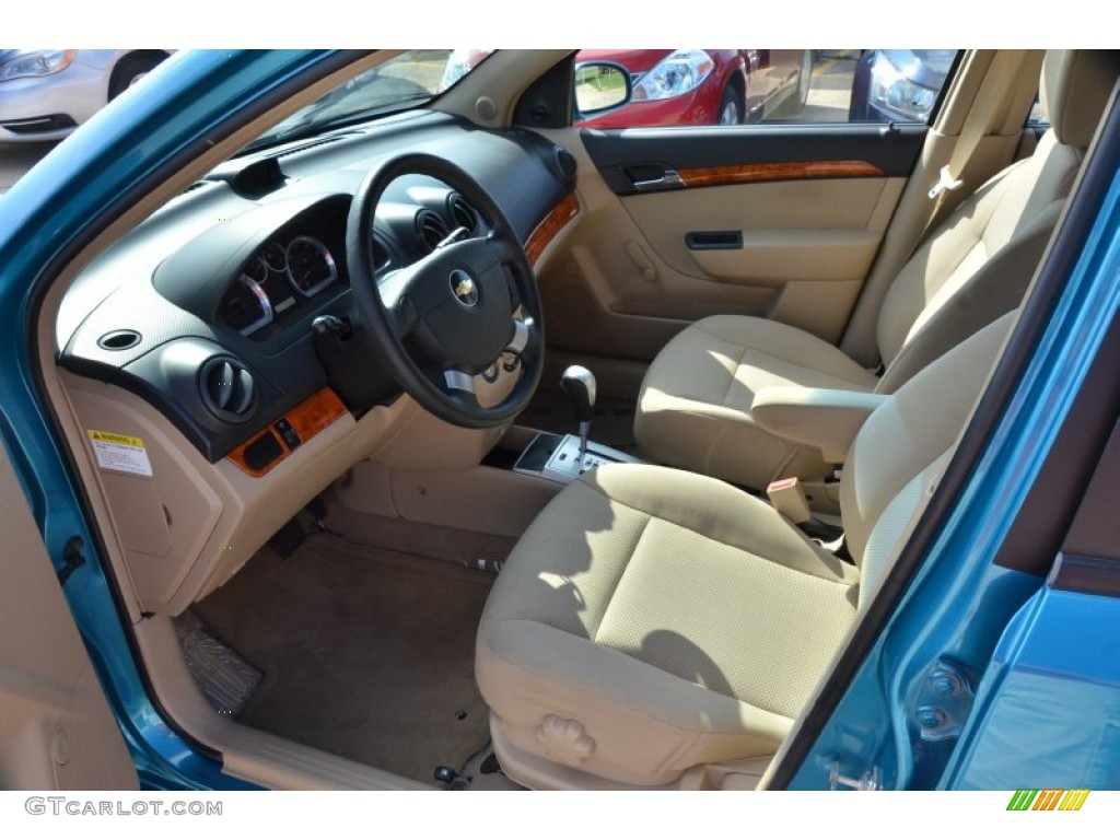 Neutral Interior 2009 Chevrolet Aveo Aveo5 LT Photo #67699159