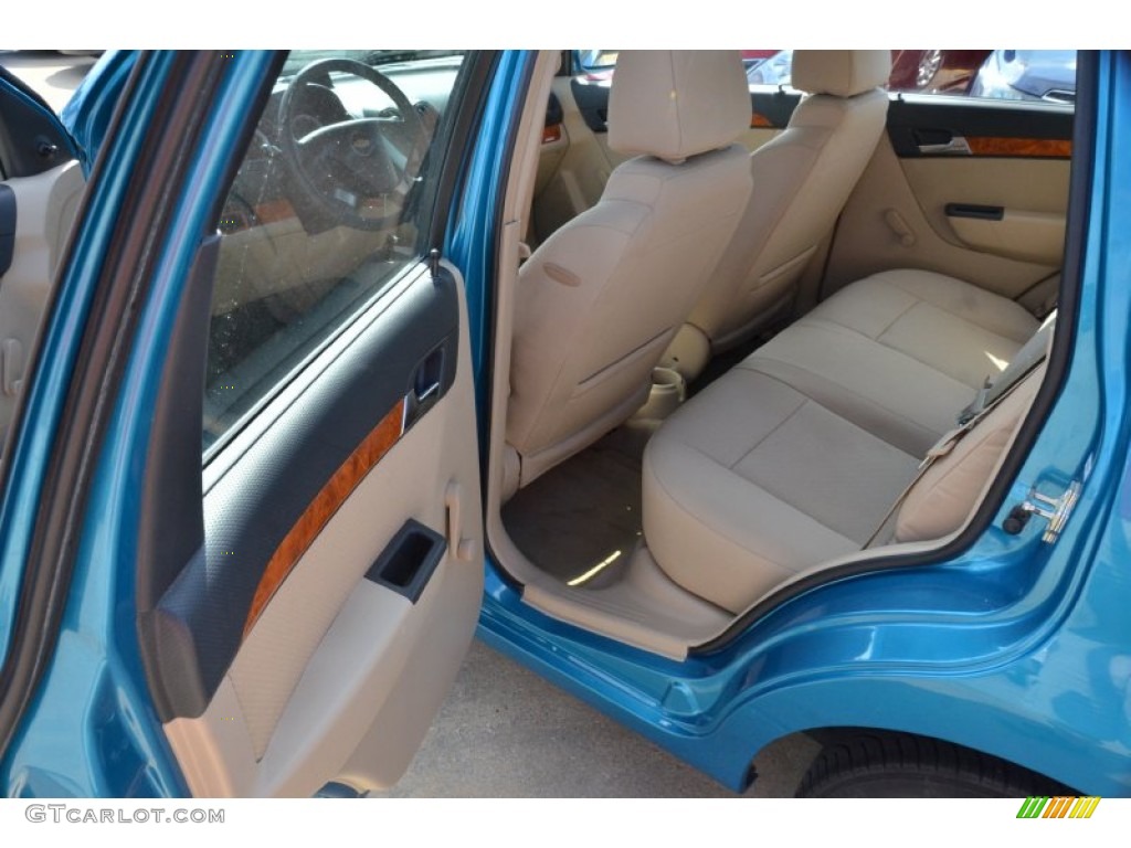 2009 Chevrolet Aveo Aveo5 LT Rear Seat Photo #67699168