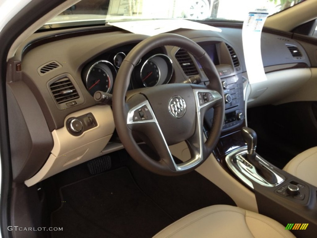 2011 Buick Regal CXL Turbo Cashmere Dashboard Photo #67699324