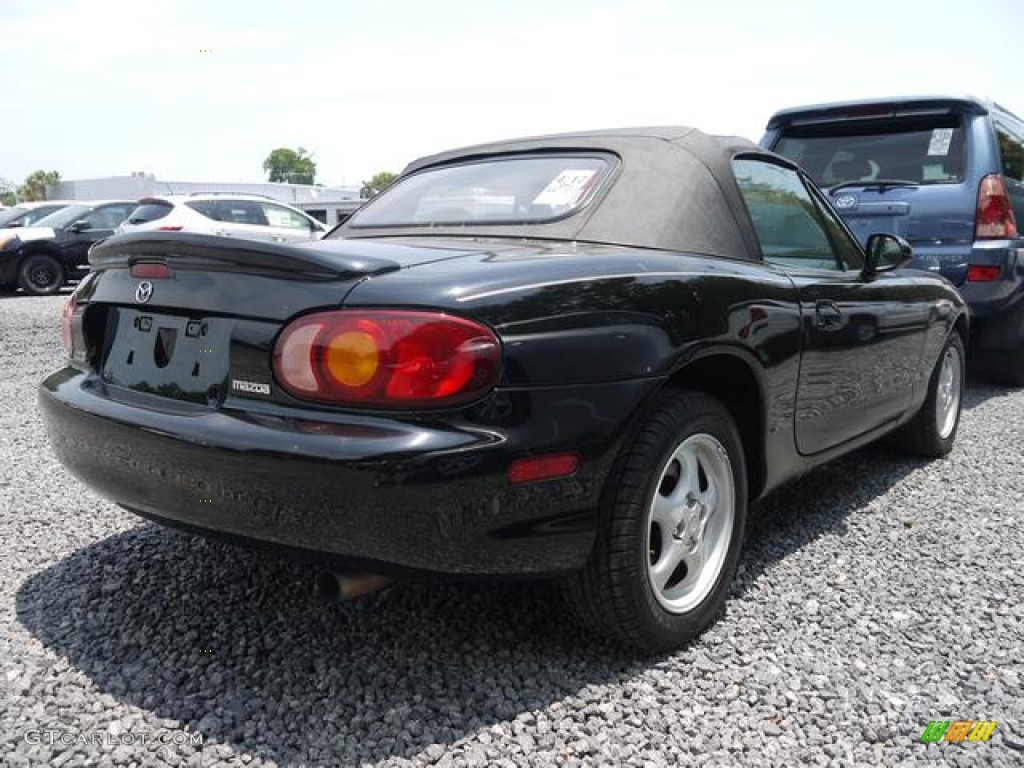 2000 MX-5 Miata Roadster - Brilliant Black Metallic / Black photo #3