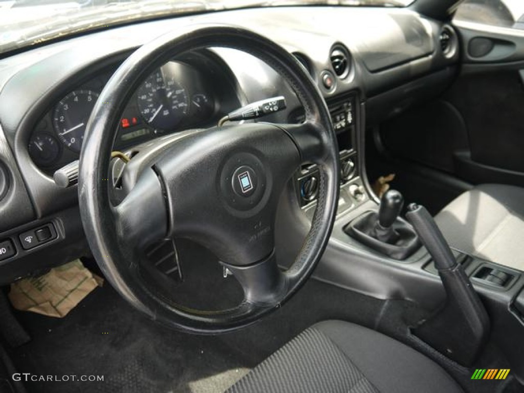 2000 MX-5 Miata Roadster - Brilliant Black Metallic / Black photo #6