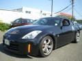 Magnetic Black 2008 Nissan 350Z Grand Touring Coupe Exterior