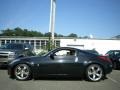 2008 Magnetic Black Nissan 350Z Grand Touring Coupe  photo #4