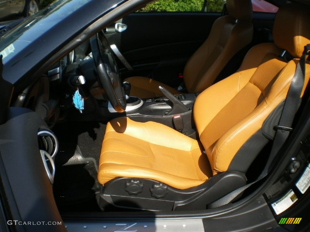 2008 Nissan 350Z Grand Touring Coupe Front Seat Photos