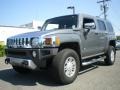 2008 Boulder Gray Metallic Hummer H3   photo #1