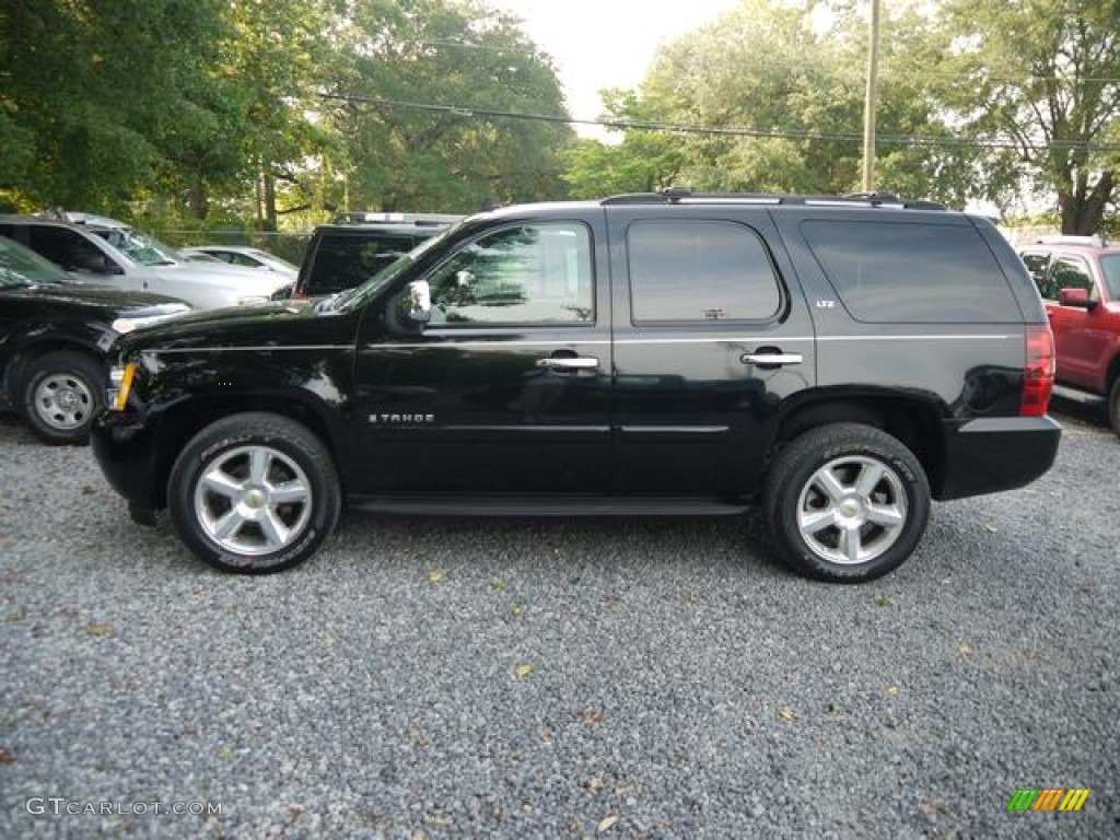 Black 2007 Chevrolet Tahoe LTZ 4x4 Exterior Photo #67700878