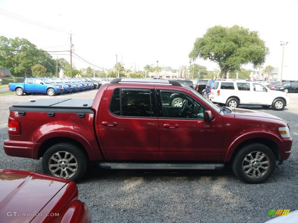 Redfire Metallic 2008 Ford Explorer Sport Trac Limited Exterior Photo #67701511