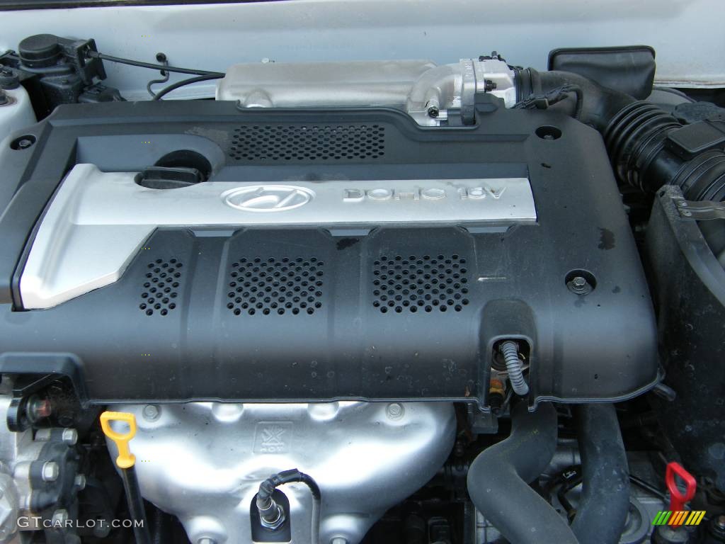 2006 Elantra GLS Sedan - Sterling Silver / Gray photo #28