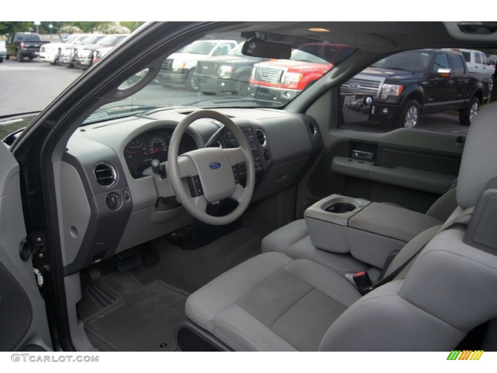 2005 F150 XLT SuperCab - Dark Stone Metallic / Medium Flint Grey photo #20