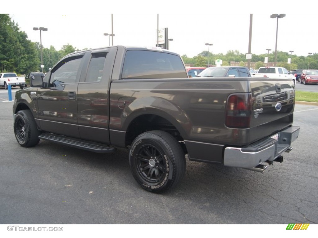 2005 F150 XLT SuperCab - Dark Stone Metallic / Medium Flint Grey photo #32