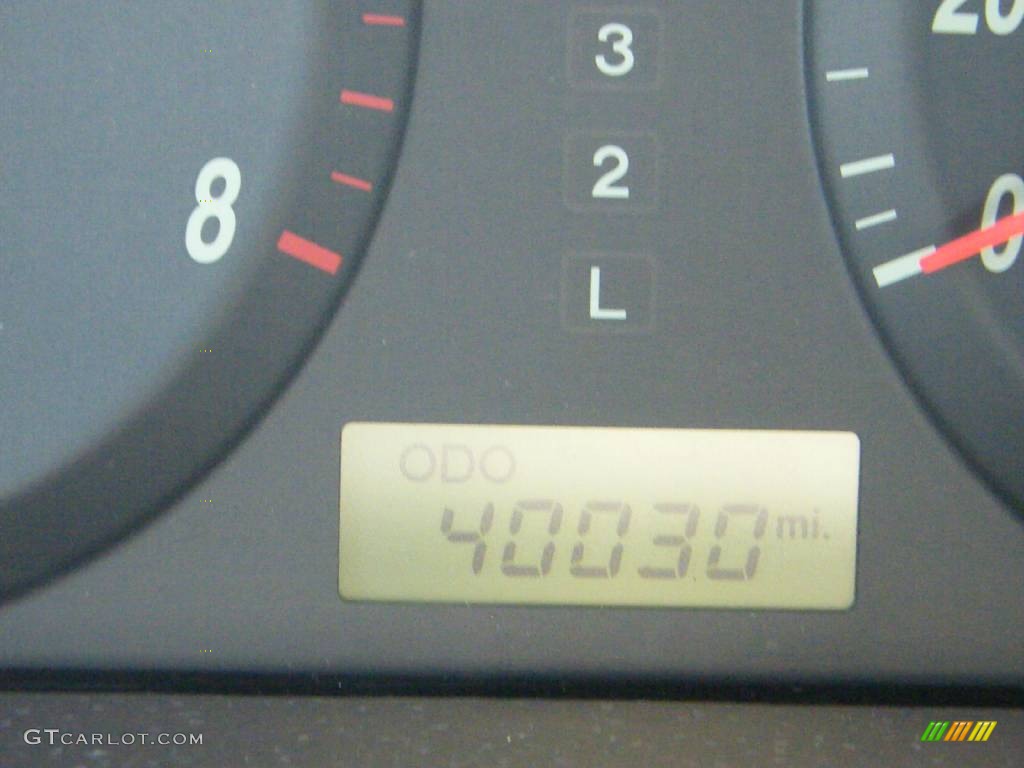 2006 Elantra GLS Sedan - Sterling Silver / Gray photo #29