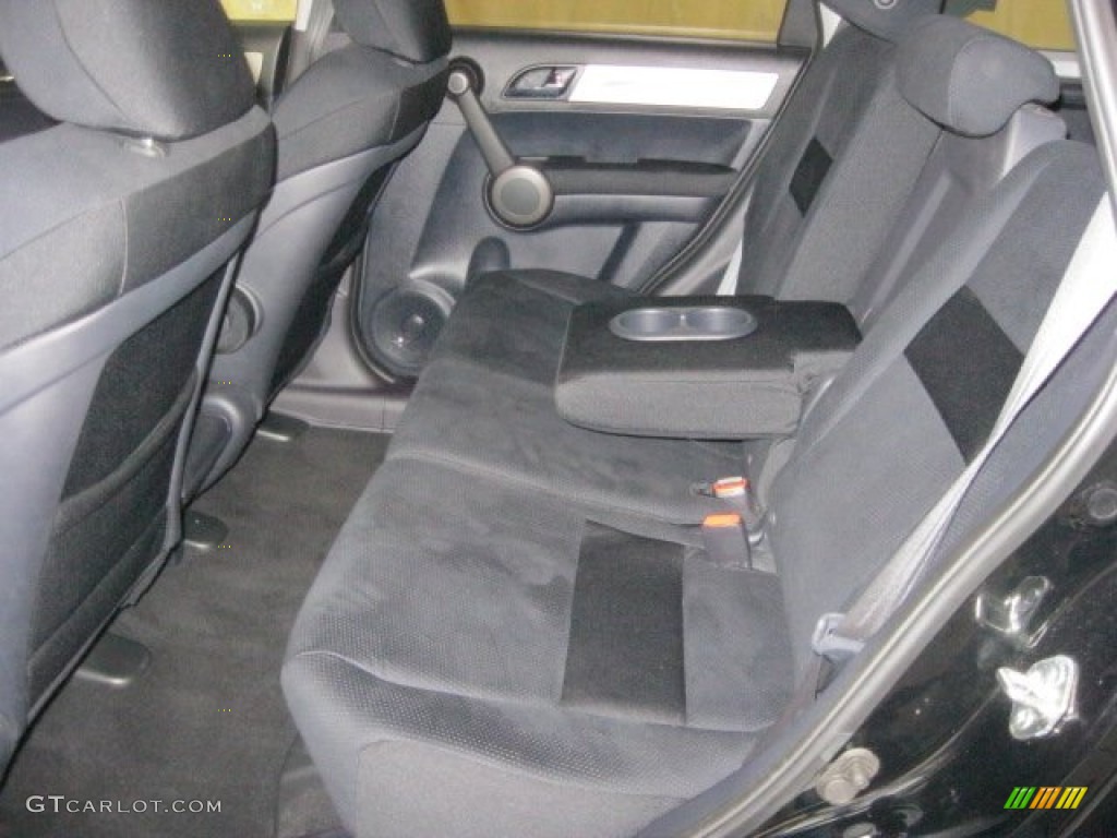 2011 CR-V EX 4WD - Crystal Black Pearl / Black photo #27