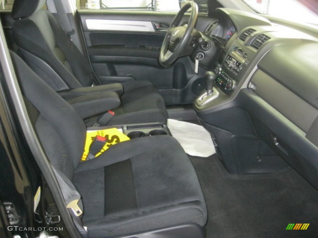 2011 CR-V EX 4WD - Crystal Black Pearl / Black photo #31