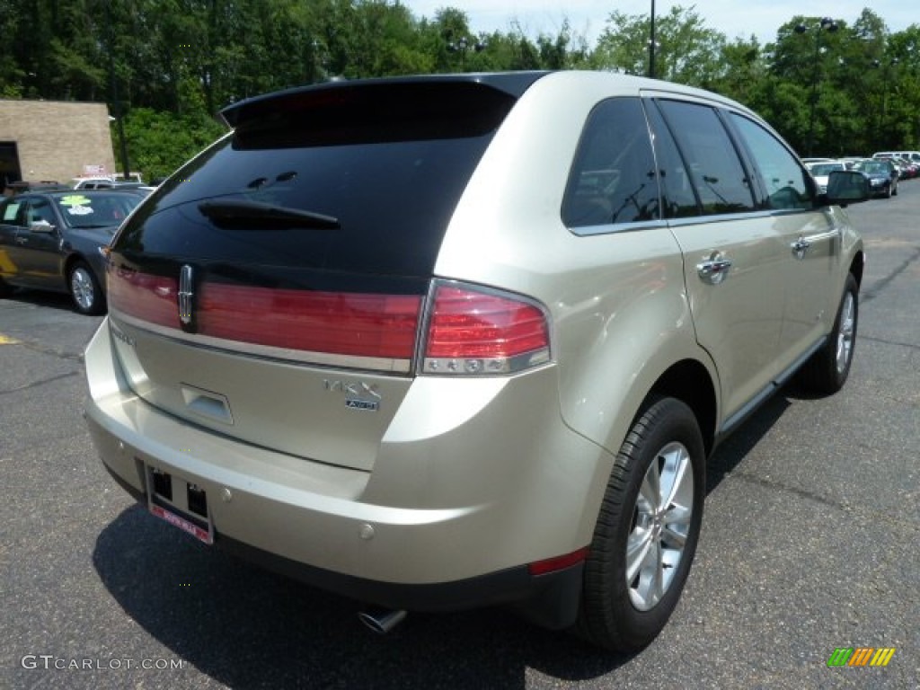 Gold Leaf Metallic 2010 Lincoln MKX AWD Exterior Photo #67703836
