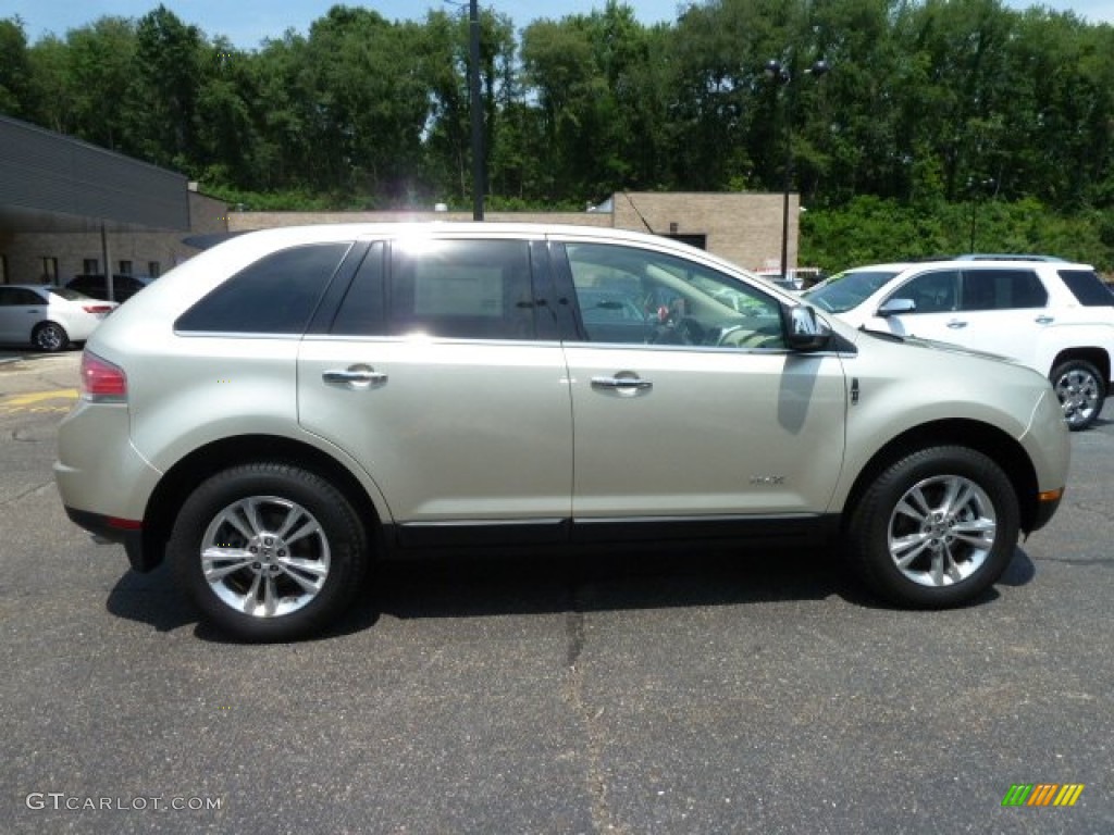 Gold Leaf Metallic 2010 Lincoln MKX AWD Exterior Photo #67703842