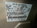 UP: Gold Leaf Metallic 2010 Lincoln MKX AWD Color Code