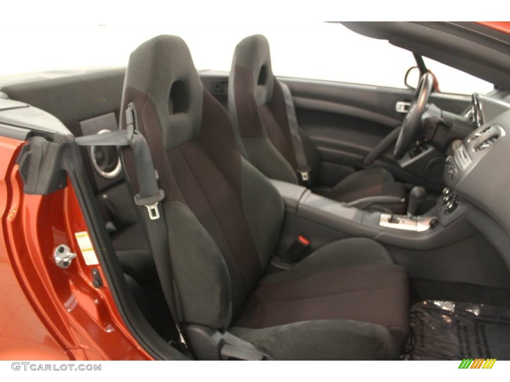 Dark Charcoal Interior 2012 Mitsubishi Eclipse Spyder GS Sport Photo #67703986