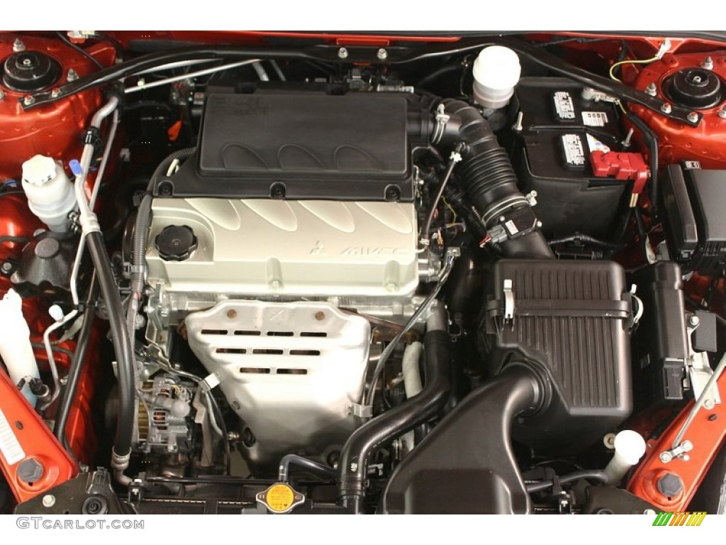 2012 Mitsubishi Eclipse Spyder GS Sport 2.4 Liter SOHC 16-Valve MIVEC 4 Cylinder Engine Photo #67704025