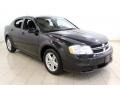 2011 Brilliant Black Crystal Pearl Dodge Avenger Mainstreet  photo #1