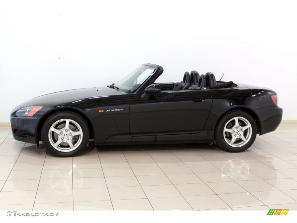 2001 S2000 Roadster - Berlina Black / Black photo #4