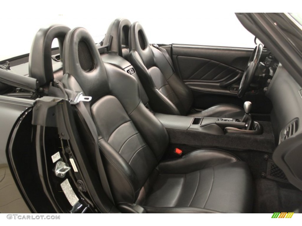 Black Interior 2001 Honda S2000 Roadster Photo #67704520