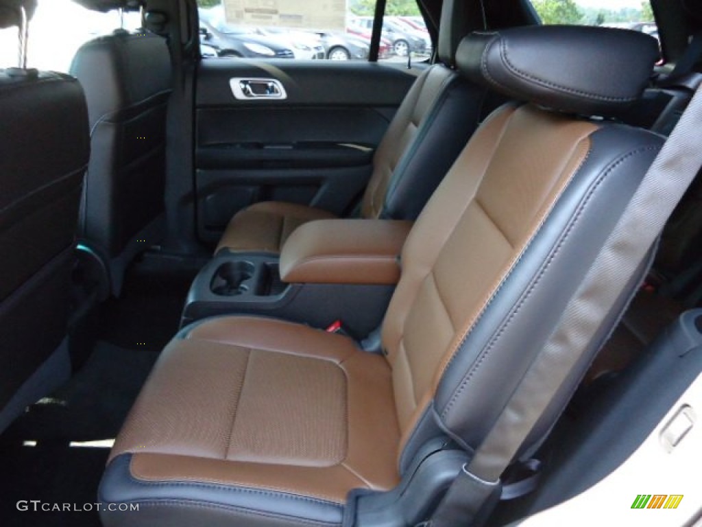 Pecan/Charcoal Black Interior 2013 Ford Explorer Limited 4WD Photo #67705873
