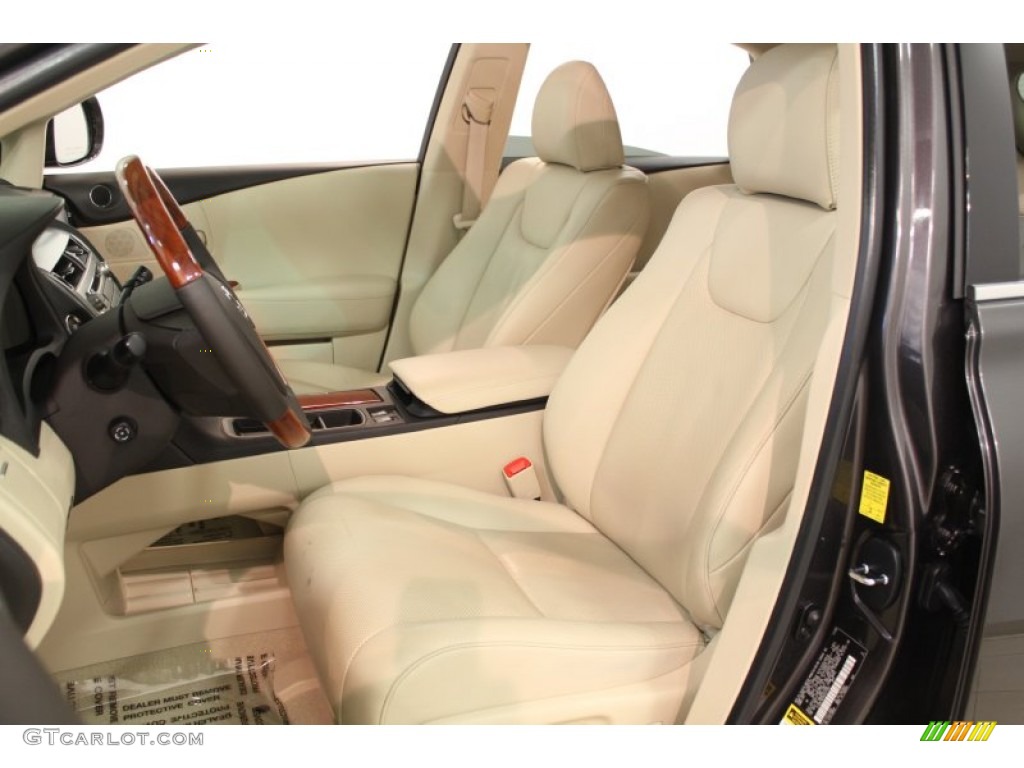 2010 RX 350 AWD - Truffle Brown Mica / Parchment/Brown Walnut photo #12