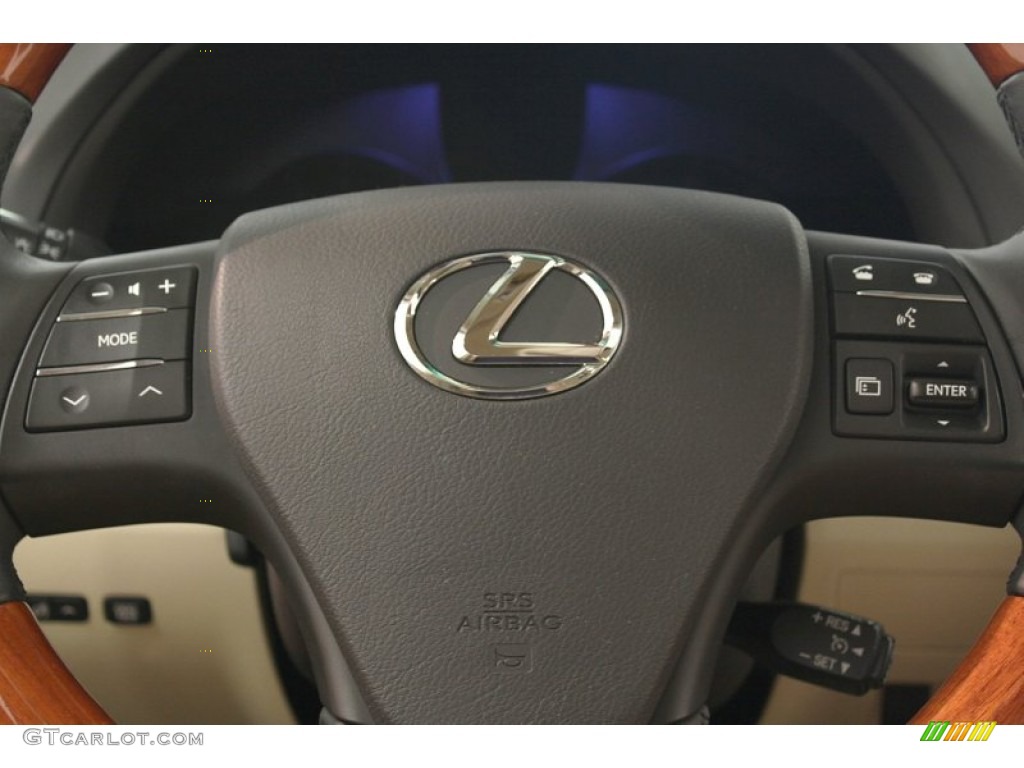 2010 RX 350 AWD - Truffle Brown Mica / Parchment/Brown Walnut photo #15