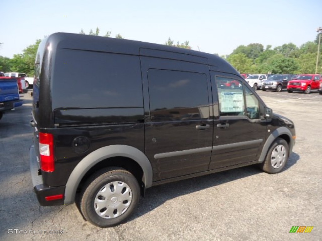 Panther Black Metallic 2012 Ford Transit Connect XLT Van Exterior Photo #67705945